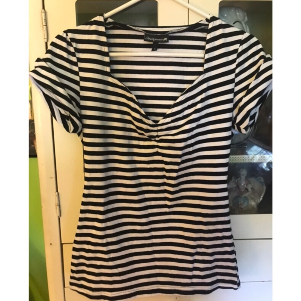 Sourpuss Honey Top Stripes Small
